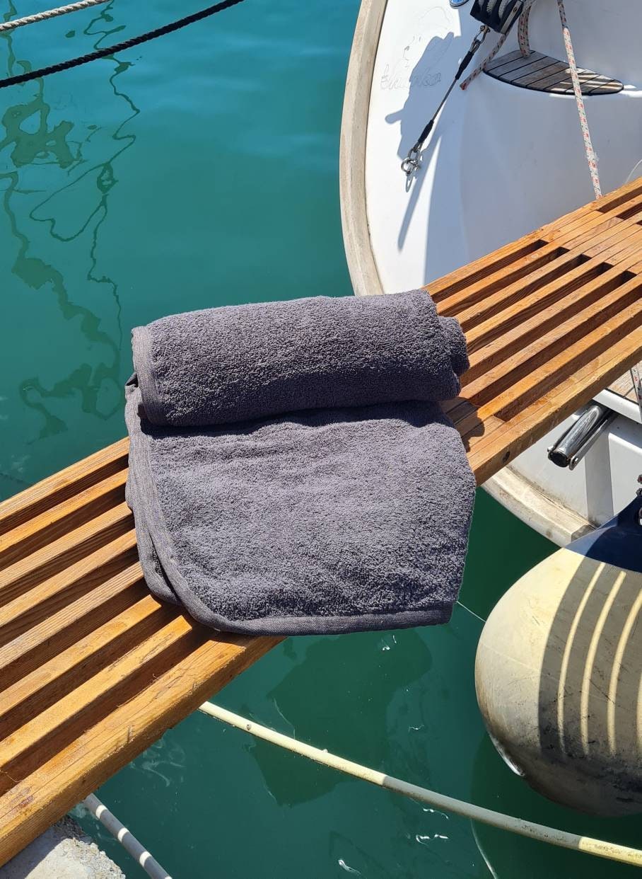 Telo Mare Turco Mexiblanke A Prova Di Sabbia – 99x180 Cm, 100% Cotone, Con Tasca Nascosta Con Cerniera E Custodia Da Viaggio - 2