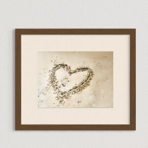 Carta de amor à beira-mar - pintura em aquarela original arte de praia, arte marinha romântica pintura de praia do Oceano Atlântico por Irina Kurganskaya