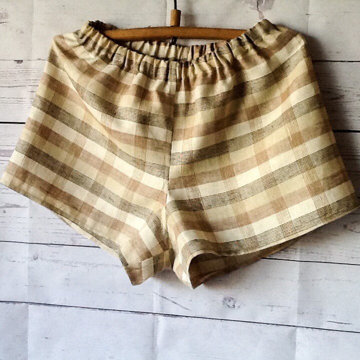 Mens linen shorts Organic underwear Pure linen sleepwear Boxer | Etsy