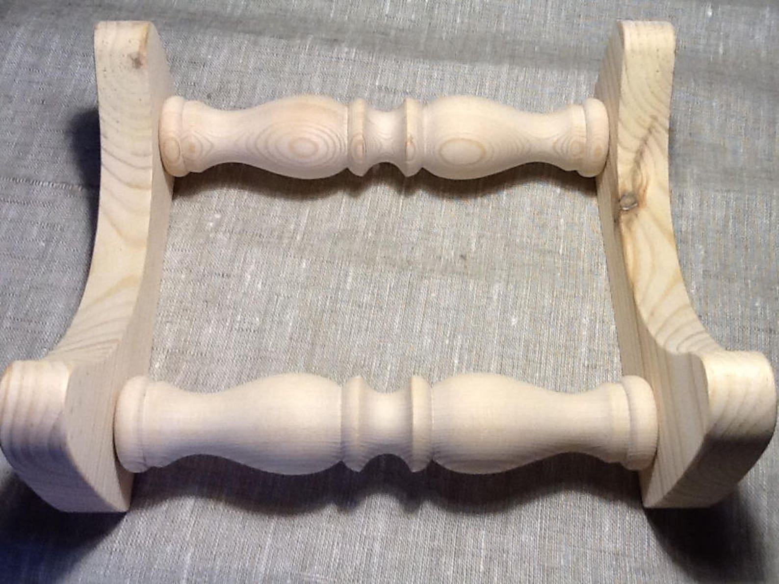 Stand Pillow Bobbin lace bolster Wooden table stand Eco Etsy