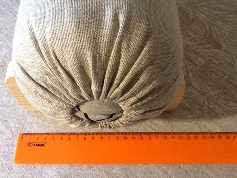 Stand Pillow Bobbin lace bolster Wooden table stand Eco Etsy