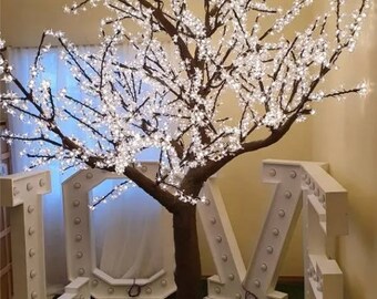 LED Light Up Spectacular Japanese Sakura Bridal 3m Towering Cherry Blossom Tree- Garden Wedding Decoration