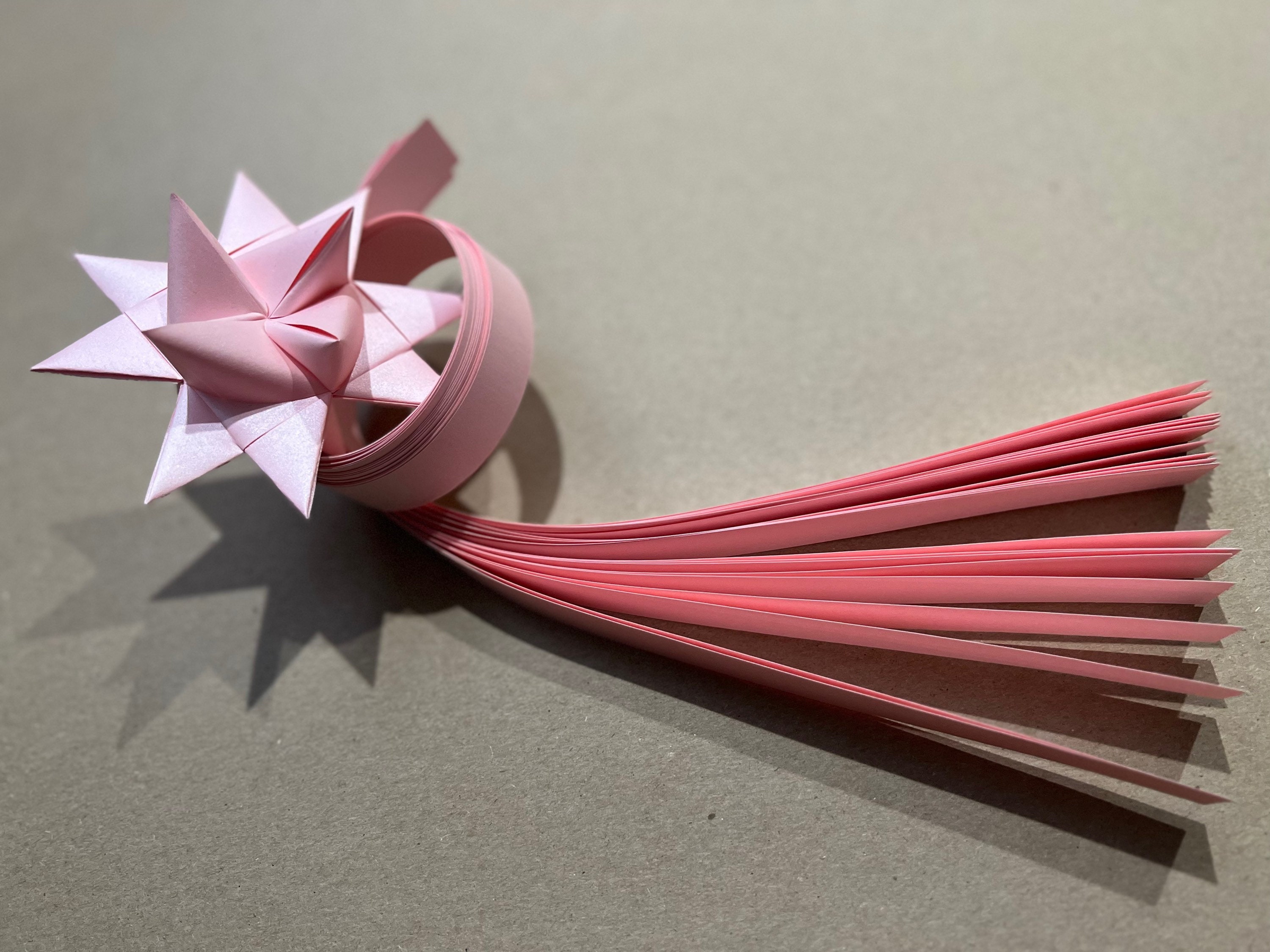 Paper Strips for German Paper Stars Froebel Stars Moravian Stars Star ...