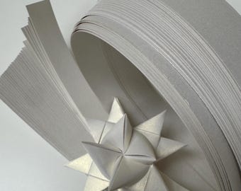 Paper Strips for German Paper Stars Froebel Stars Moravian Stars Star Ornaments  Danish 40-60 ct Moonstone Citrine