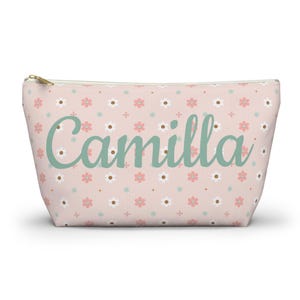 Aesthetic Pencil Case Personalized Pouch Pencil Case Cute Pencil Case Floral Pencil Case Kawaii Pouch Cute Pencil Pouch Aesthetic Teen Case