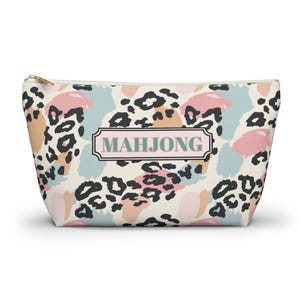Mahjong Bags Mahjong Gifts Tiles Bag Mahjong Cards Bag Mahjong Zipper Bag Mahj Pouch Mahjong Gift for Mahjong Lover Mah Jong Bag Mah Jongg