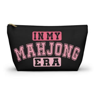Mahjong Bags Mahjong Gifts Tiles Bag Mahjong Cards Bag In My Era Mahjong Zipper Bag Mahj Pouch Mahjong Gift for Mahjong Lover Mah Jong Bag