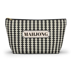Mahjong Bags Mahjong Gifts Tiles Bag Mahjong Cards Bag Mahjong Zipper Bag Mahj Pouch Mahjong Gift for Mahjong Lover Mah Jong Bag Mah Jongg