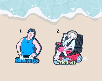 Benidorm TV Jibbitz - Holiday Croc Charms - Personalise Your Crocs - Single Charm