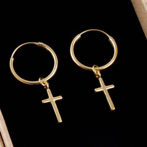 Cross Earrings Etsy