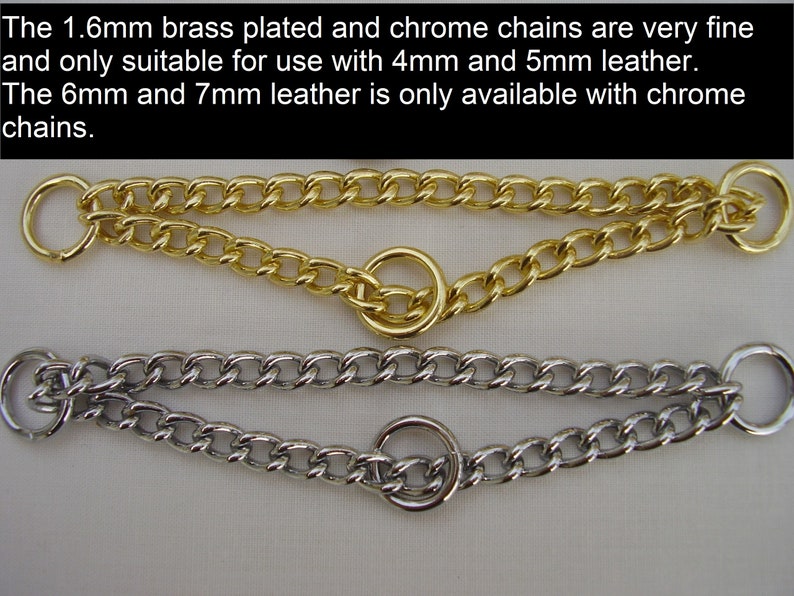 Leather Halfcheck / Martingale Dog Show Collar Premium Etsy