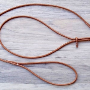 Natural coloured, showslide dog leash