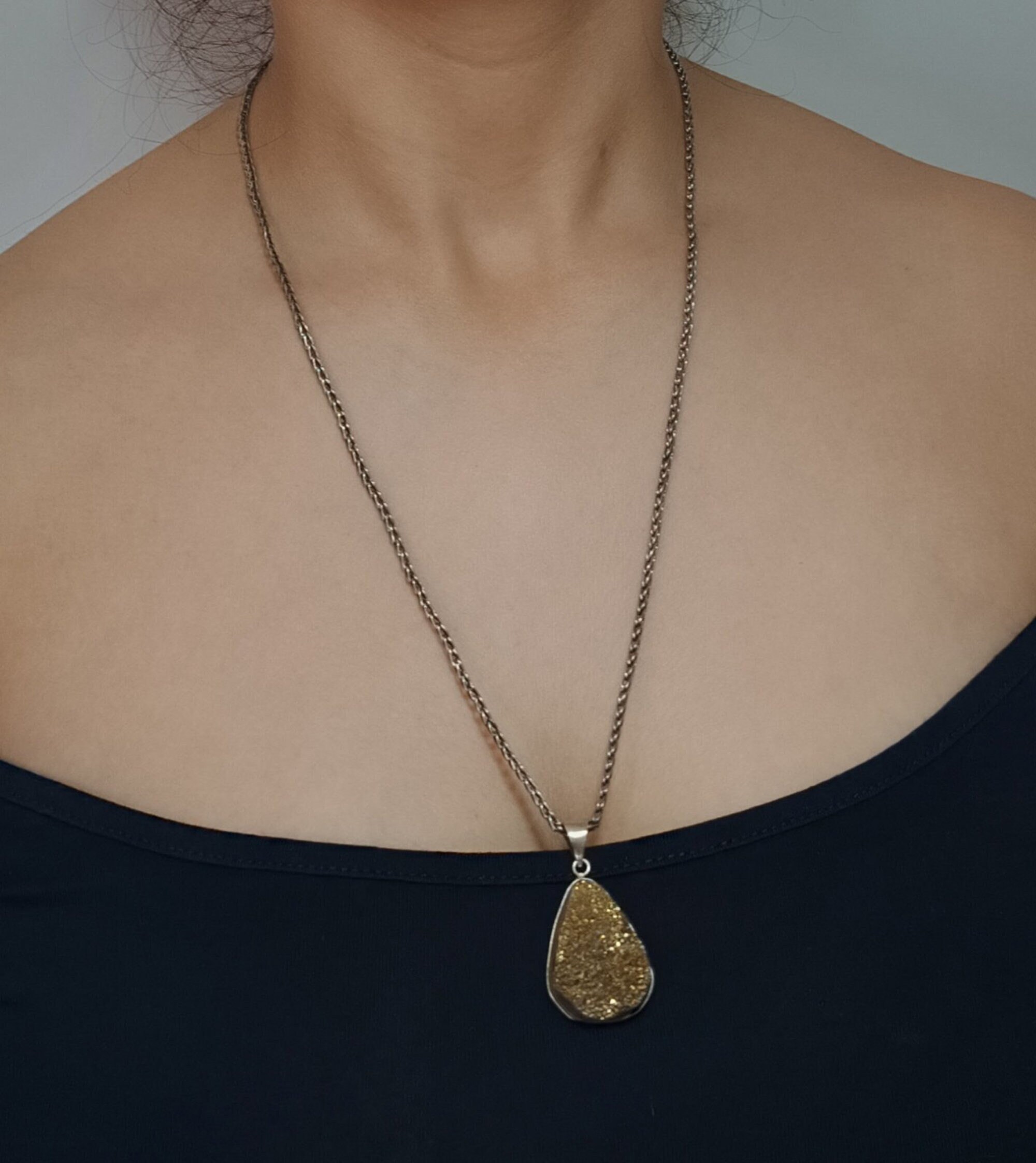 ネックレス・ペンダント Drop Necklace Bridal Pendant Necklace Cubic Zirconia Teardrop Shaped