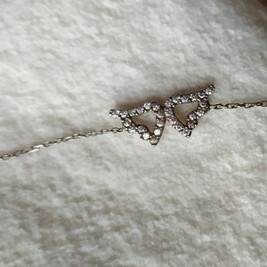 Angel Wings Bracelet with Swarovski Crystals, 925 Sterling Silver Platinum Plated – 5309