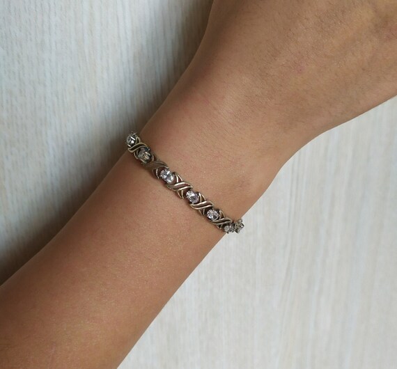 Xo bracelet shop silver