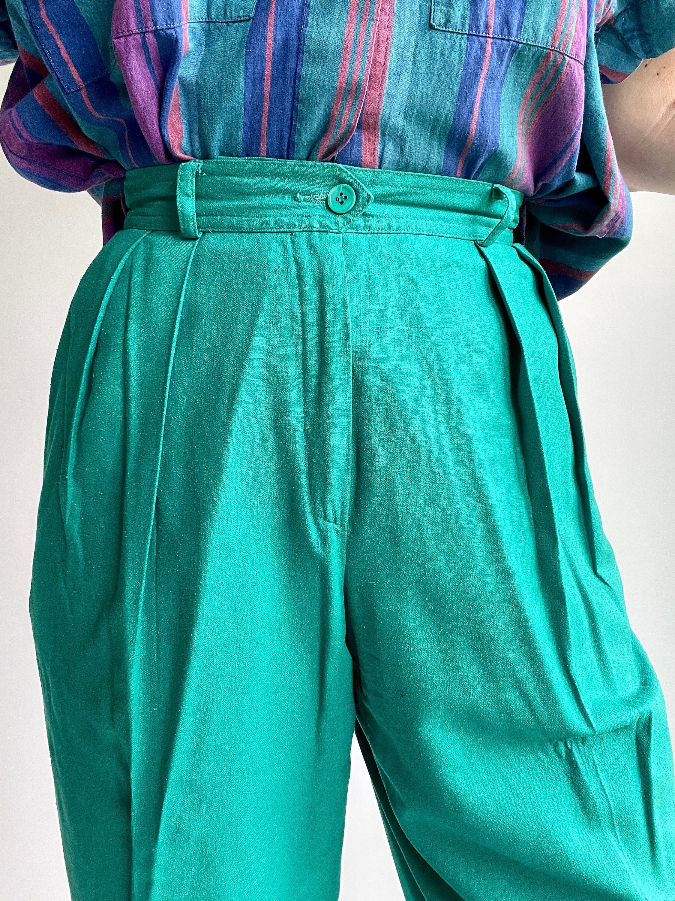 キ*ビ様 Lizclaiborne 80s〜90s 古着　USA製　リネンパンツ Lizclaiborne 80s〜90s 古着USA製リネンパンツ