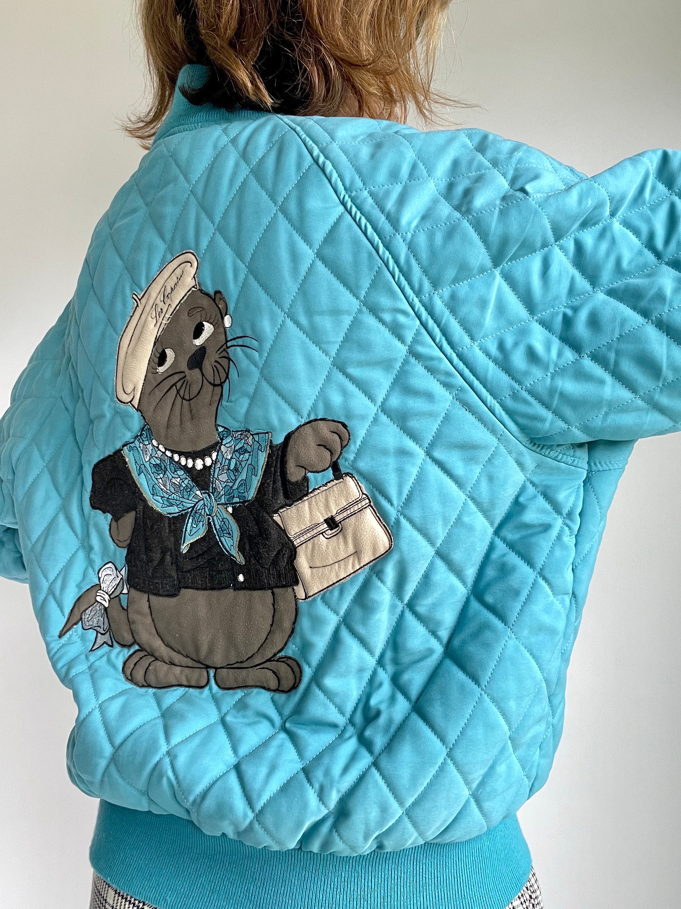 Les Copainsブルー系　ラメ入り　 アンサンブル　Sサイズ Blue Les Copains - Etsy
