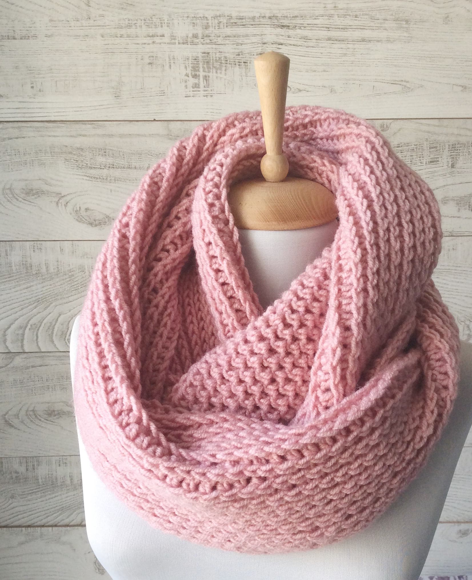 Scarf Infinity Scarf Winter Scarf Cowl Knit Scarf Man Etsy