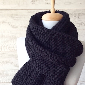 Oversized knit scarf mens knit scarf chunky knit Scarf , man scarf, women scarf, Many Colors