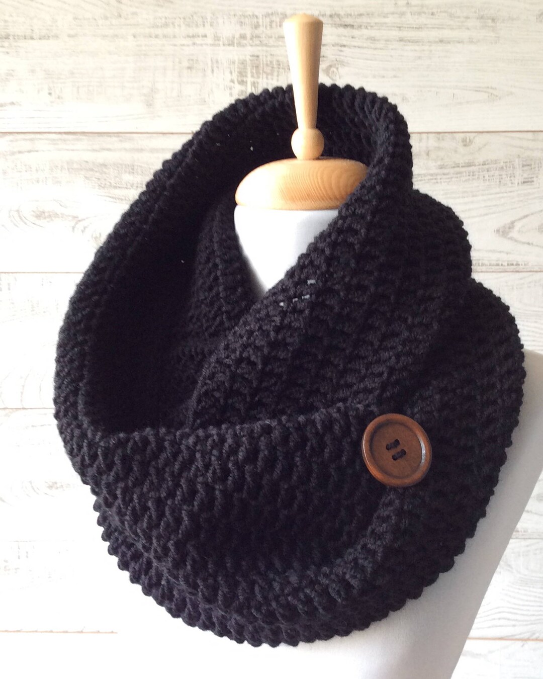 bufanda a ganchillo para hombre