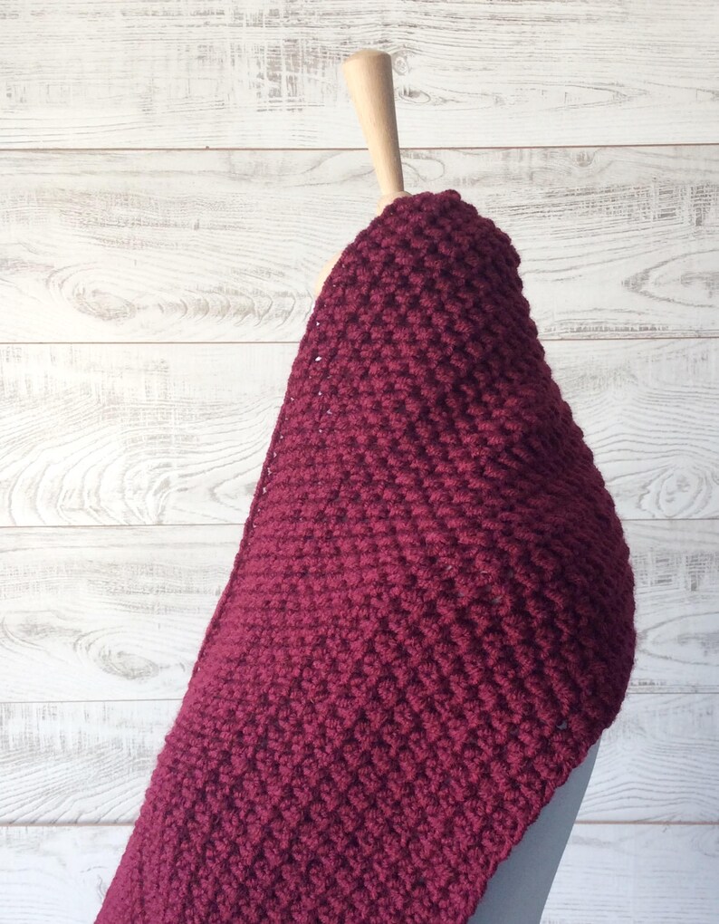 Wool Knit Infinity Scarf Scarf Chunky Knit Scarf Circle Winter Scarf ...