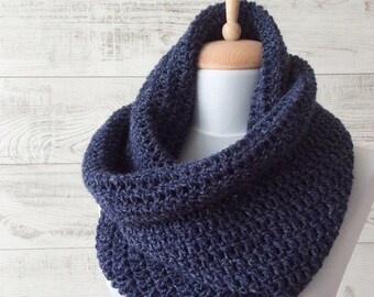 Knit cowl, scarf, knit cowl, infinity scarf, knit scarf, mens scarf / Many Colors / FAST DELIVERY