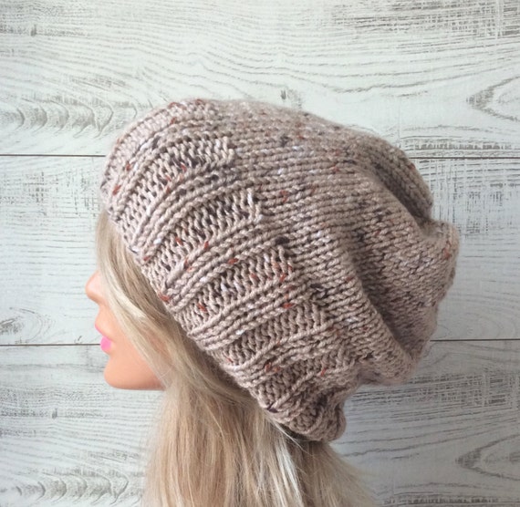 chunky knit mens hat