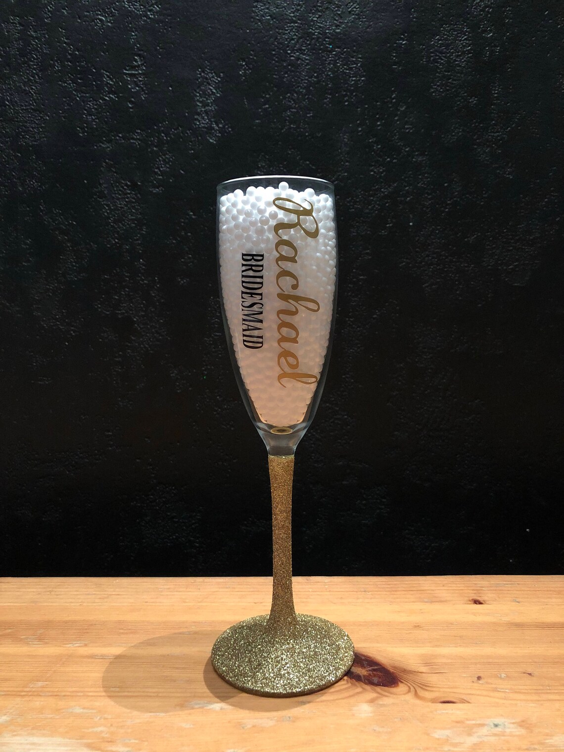 Bridesmaid champagne flutes bride flute mother of the bride. Etsy