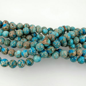 Green Impression jasper round beads 8mm/10mm. Sea sediment jasper Gemstone beads 15.5&#39;&#39;