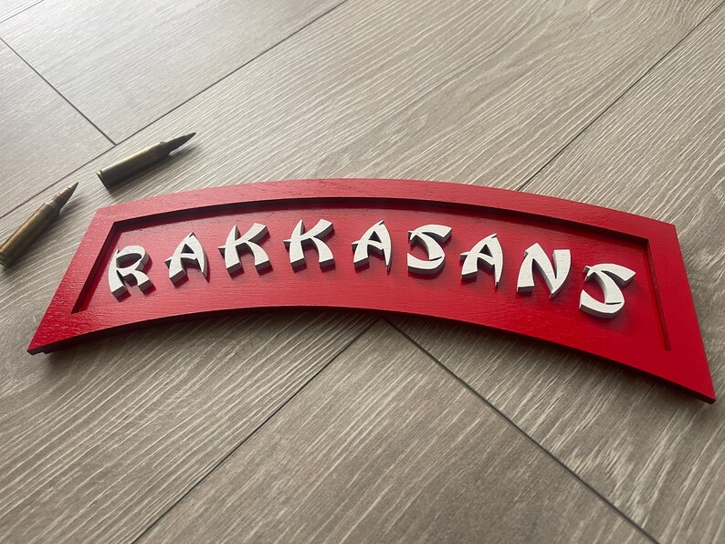 Rakkasans Lettering Military Gift US Army Ranger Tab. Special Forces. Rakkasan Tab - Etsy
