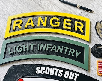 Military Gift US Army Ranger Tab. Special Forces