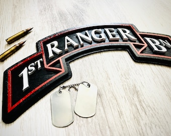 Military Gift - Ranger - Army Regiment - Retirement Gift - Special Forces - Military Decor - Ranger Regiment - JROTC - Deployment - SOF