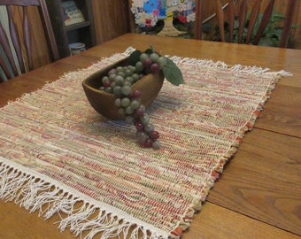 Orange Rag Rug - Etsy