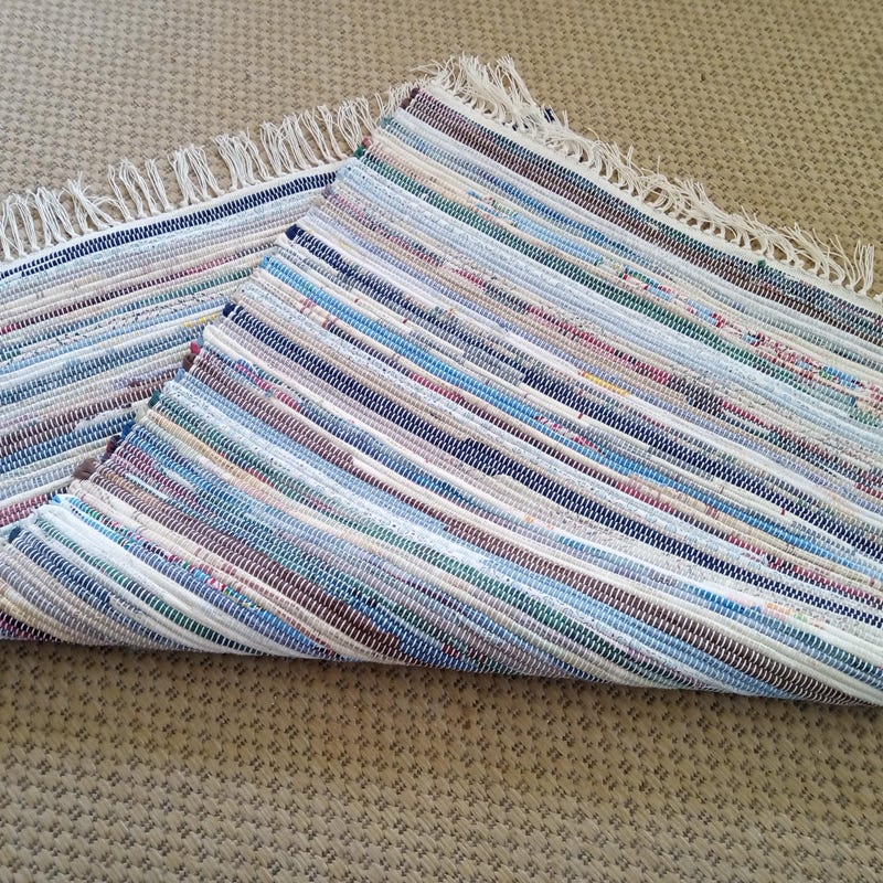 Rag Rug - Etsy