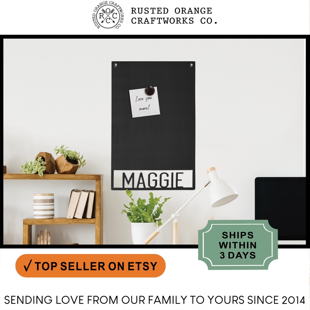 Mod Magnetic Board: Personalized Wall Decor (14.5-17.5