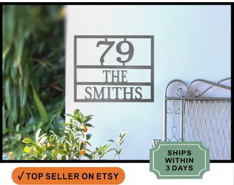 Custom Address Sign: Modern House Numbers, Why the Long Address