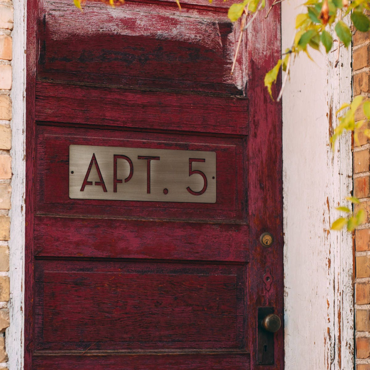 18 or 12 Metal Cider House Rectangular Address Etsy