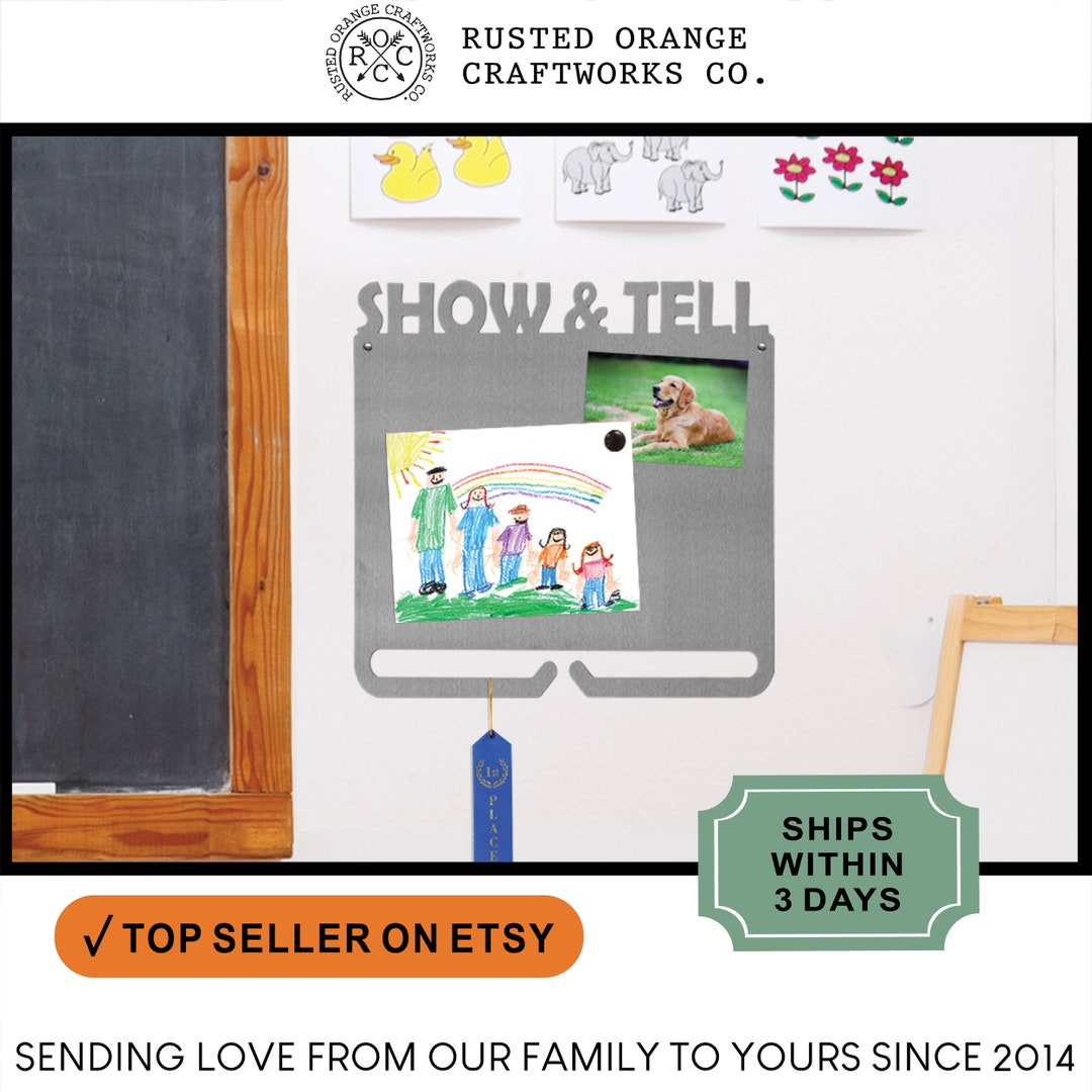 RUSTED ORANGE Square Magnet Board With Hanger - Magnetic Boards Metal ...