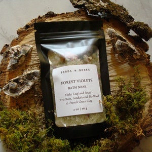 Choose Your Brew BATH SOAK SAMPLE ~ Ritual Bath Salts Sample ~ Witchy Bath Soak, Bath Tea, Botanical Bath Brew ~ Pick Your Potion