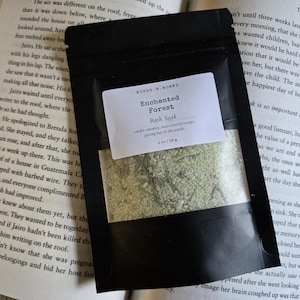 Choose Your BATH SOAK SAMPLE ~ Ritual Bath Salts Sample ~ Witchy Bath Brew, Bath Tea, Botanical Bath Soak ~ Pick Your Bath Potion, Gift Idea