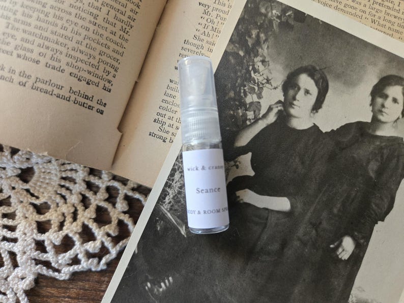 SEANCE Body Mist | Black Tea, Rose, Leather, Tobacco, Amber image 2