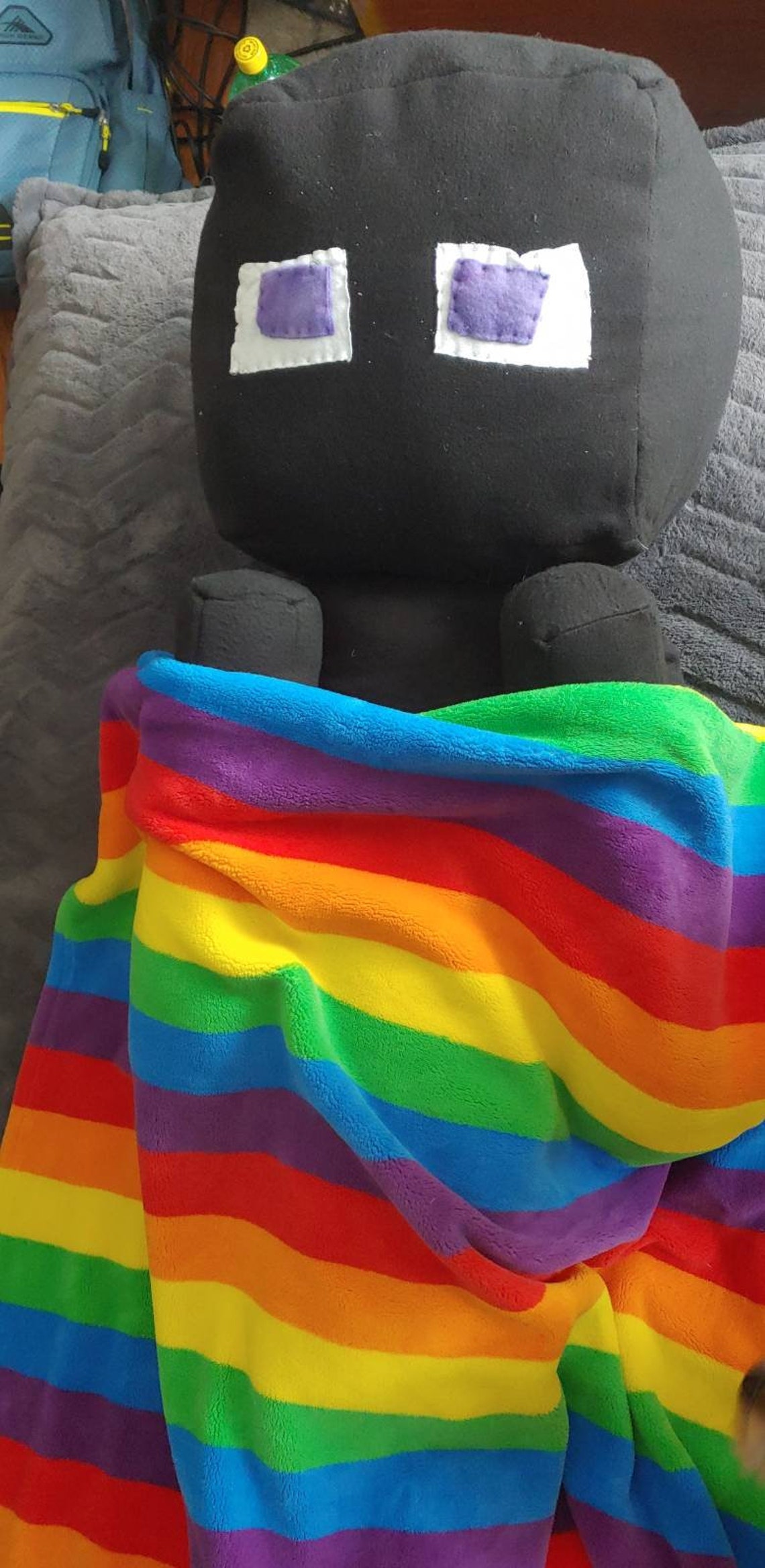 6ft Tall Enderman Stuffed Animal Etsy