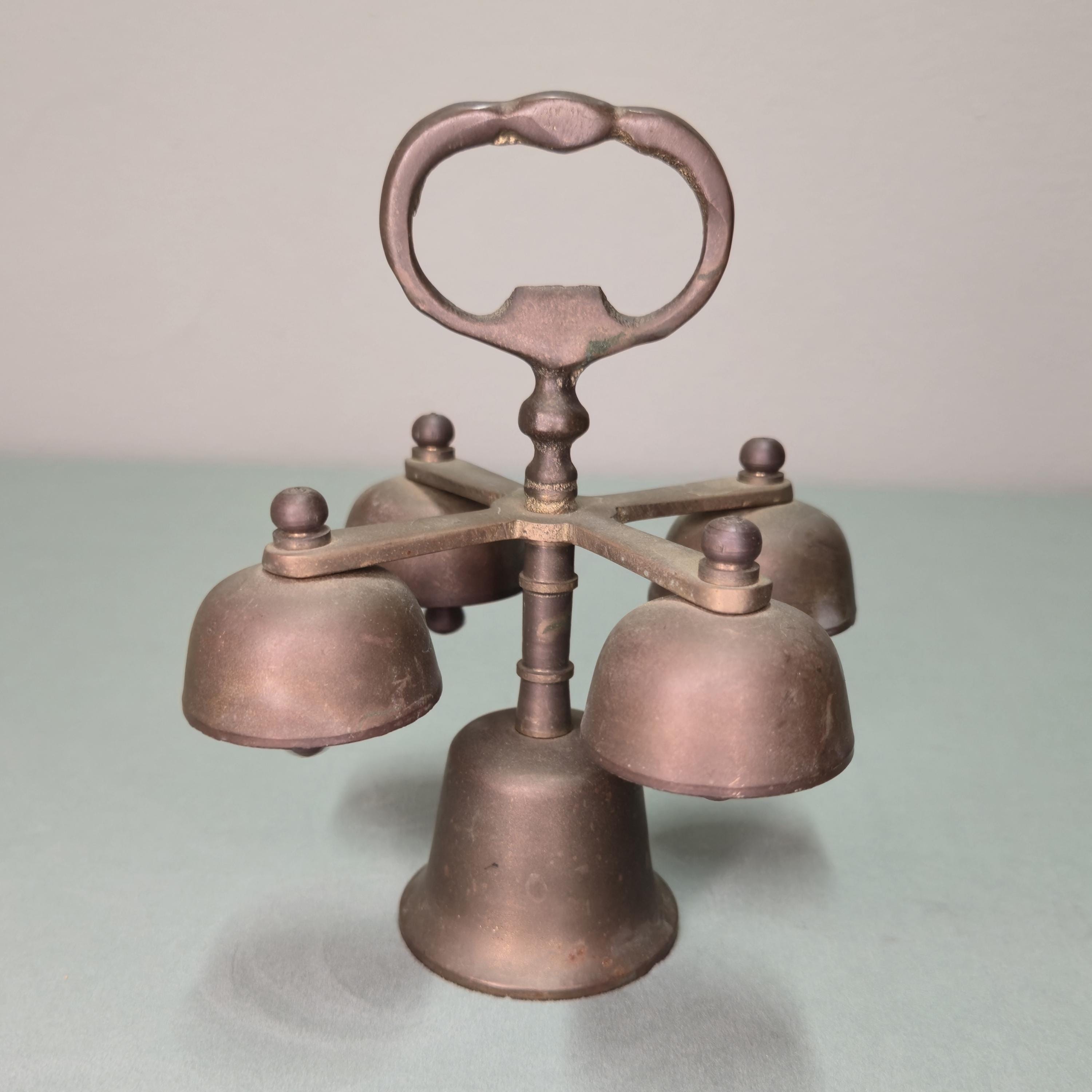 ハンドベル　ビンテージ　ベル Antique Handbells - Etsy