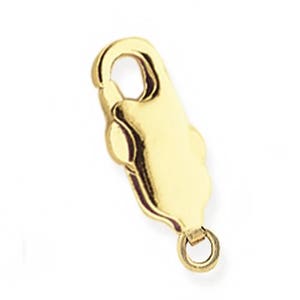 13.5 mm Double Push Squeeze Lobster Clasp Gold Filled Nickel Free