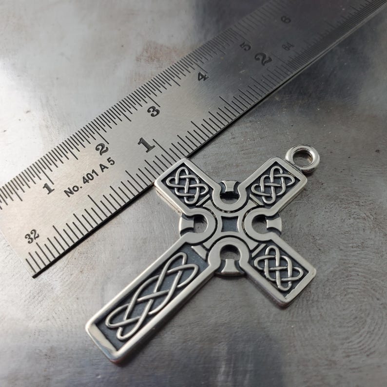 Celtic Cross Pendant Sterling Silver - Etsy