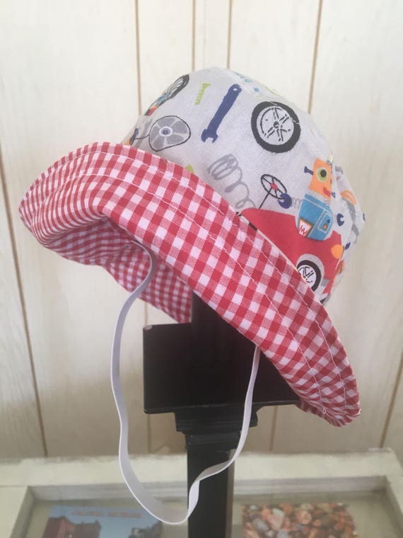 baby sun hat with elastic