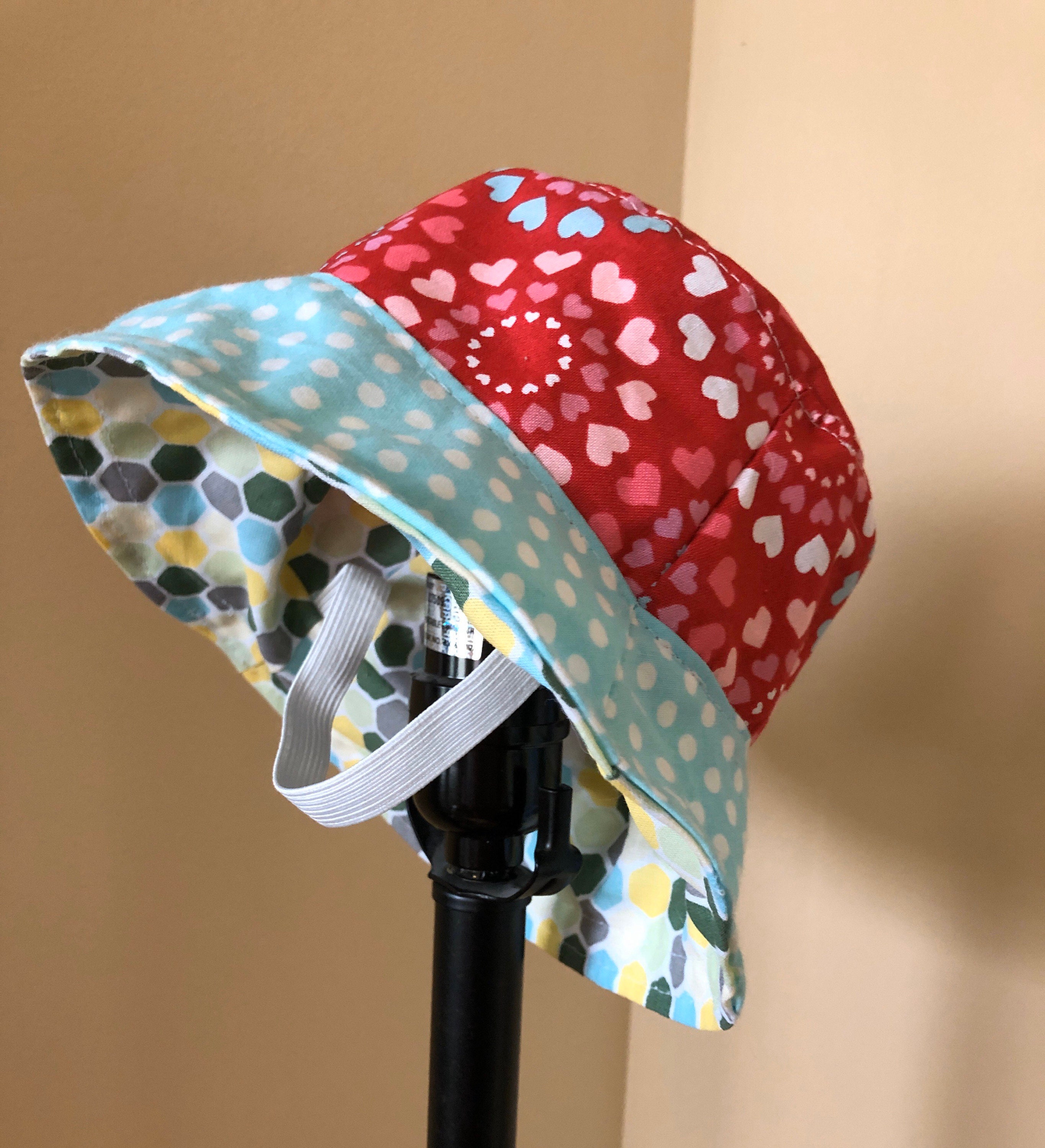 Handmade Bucket Hat Girl's Sun Hat With 