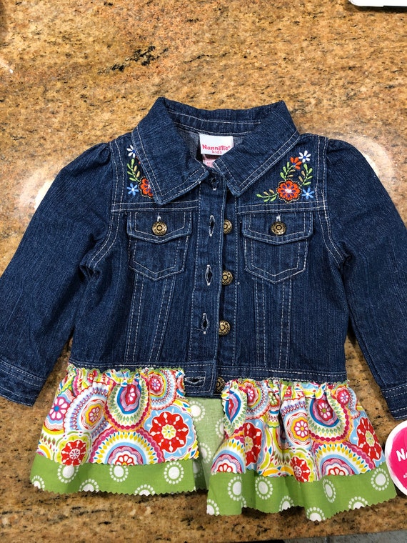 denim jacket size 18