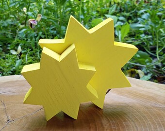 Wooden Sun Decor: Summer Tiered Tray Sunshine