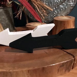 Rustic Wooden Arrow Set: Farmhouse Cottage Decor